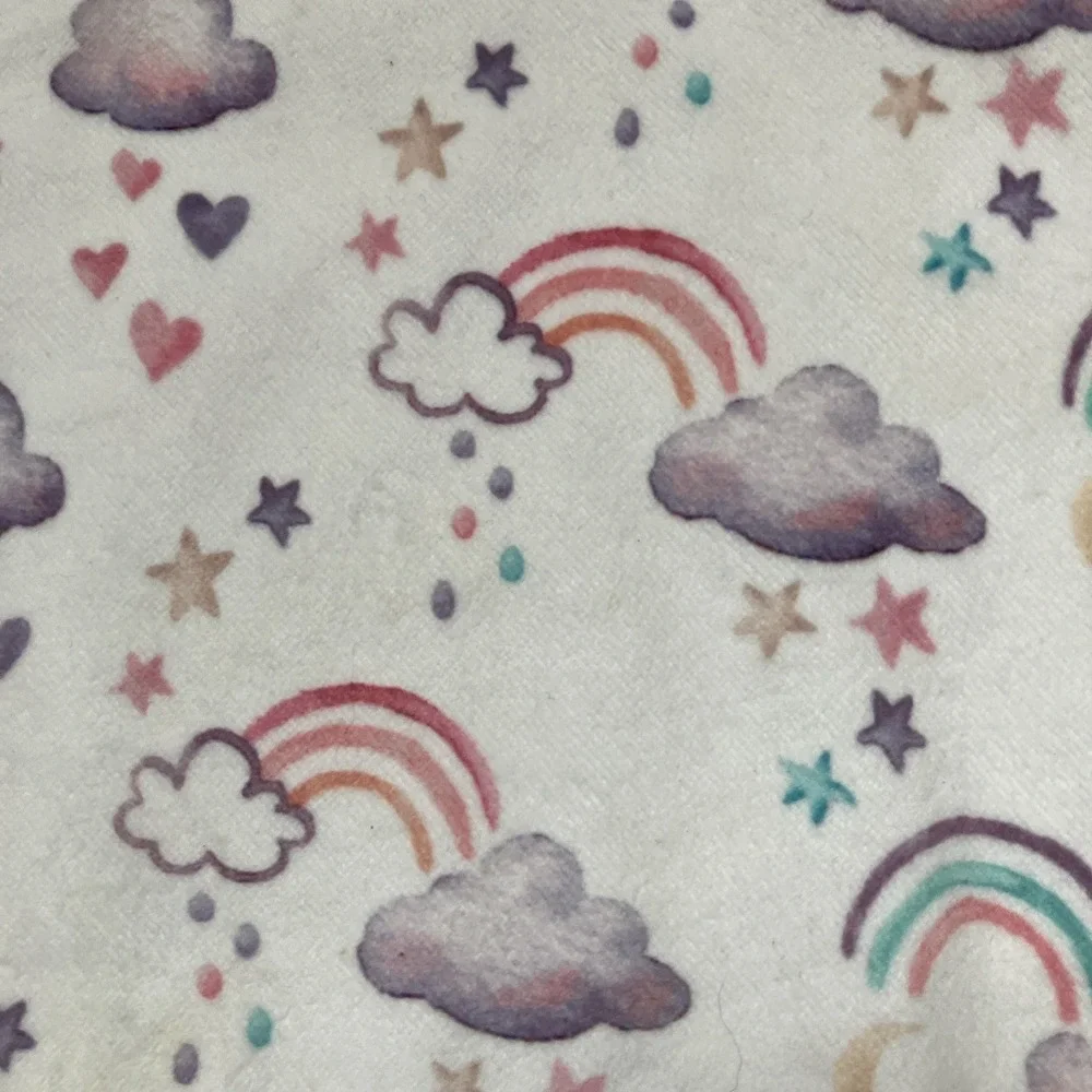 Mary Meyer Lovey‎ Rainbows Print Unicorn Knotted Ribbed Security Blanket